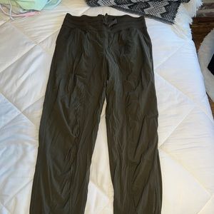 Green lulu lemon joggers